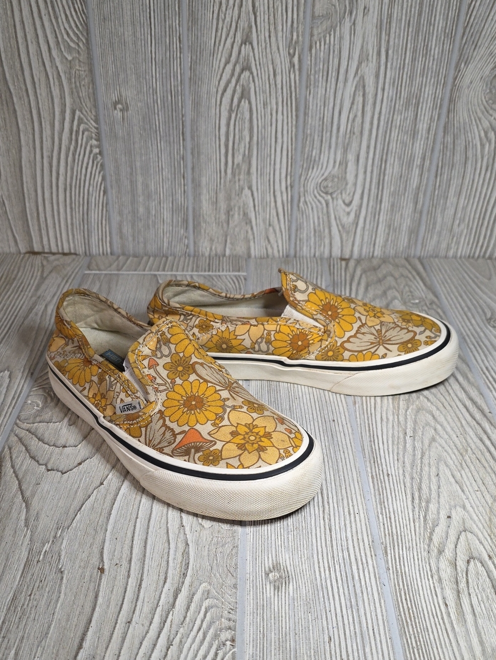 Vans Slip On SF Trippy Floral Sneakers Womens Size 5